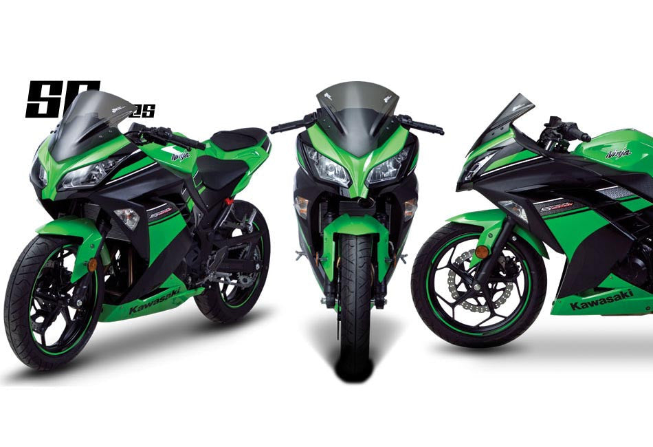 Zero Gravity Windscreen - Kawasaki Ninja 300R / 250R 13-19