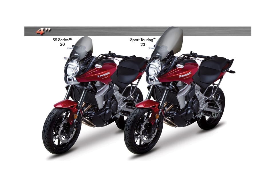 Zero Gravity Windscreen - Kawasaki Versys 650 10-14