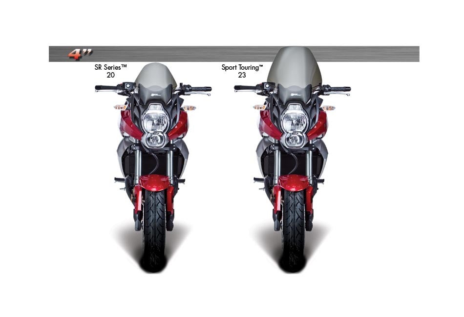 Zero Gravity Windscreen - Kawasaki Versys 650 10-14