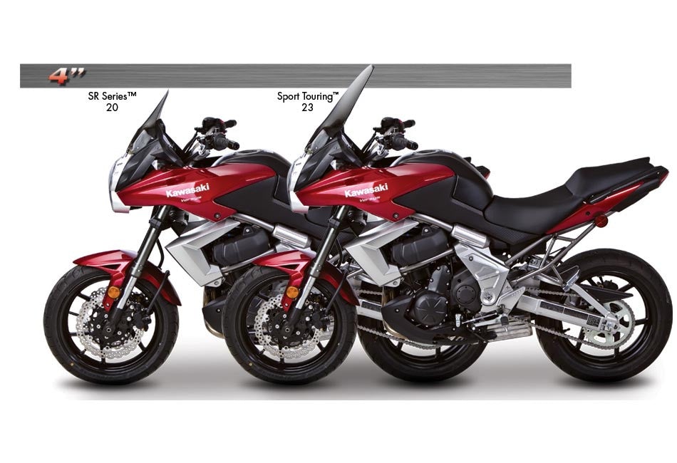 Zero Gravity Windscreen - Kawasaki Versys 650 10-14