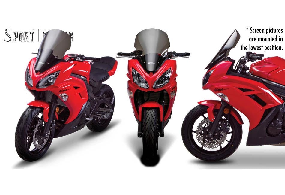 Zero Gravity Windscreen - Kawasaki Ninja 650 12-16