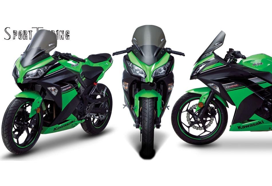 Zero Gravity Windscreen - Kawasaki Ninja 300R / 250R 13-19