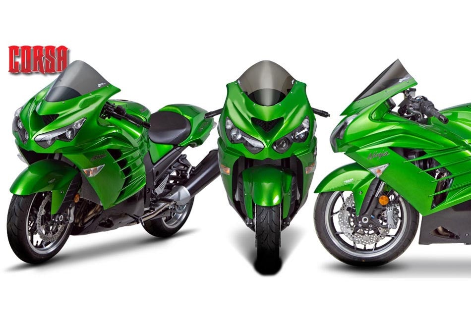 Zero Gravity Windscreen - Kawasaki ZZR1400 (Non-U.S. Model) 2006-2019