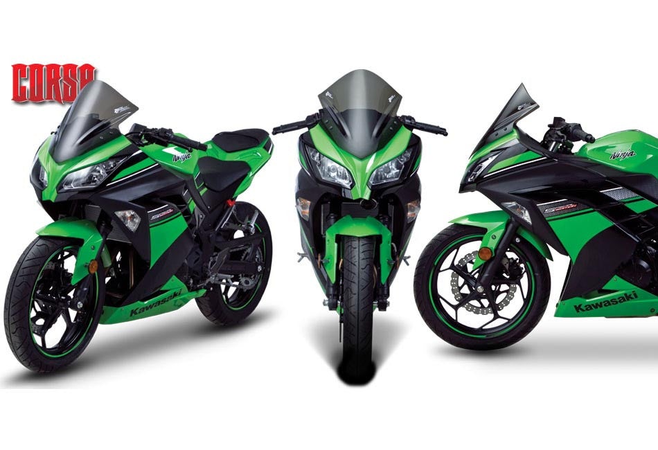 Zero Gravity Windscreen - Kawasaki Ninja 300R / 250R 13-19