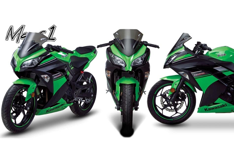 Zero Gravity Windscreen - Kawasaki Ninja 300R / 250R 13-19