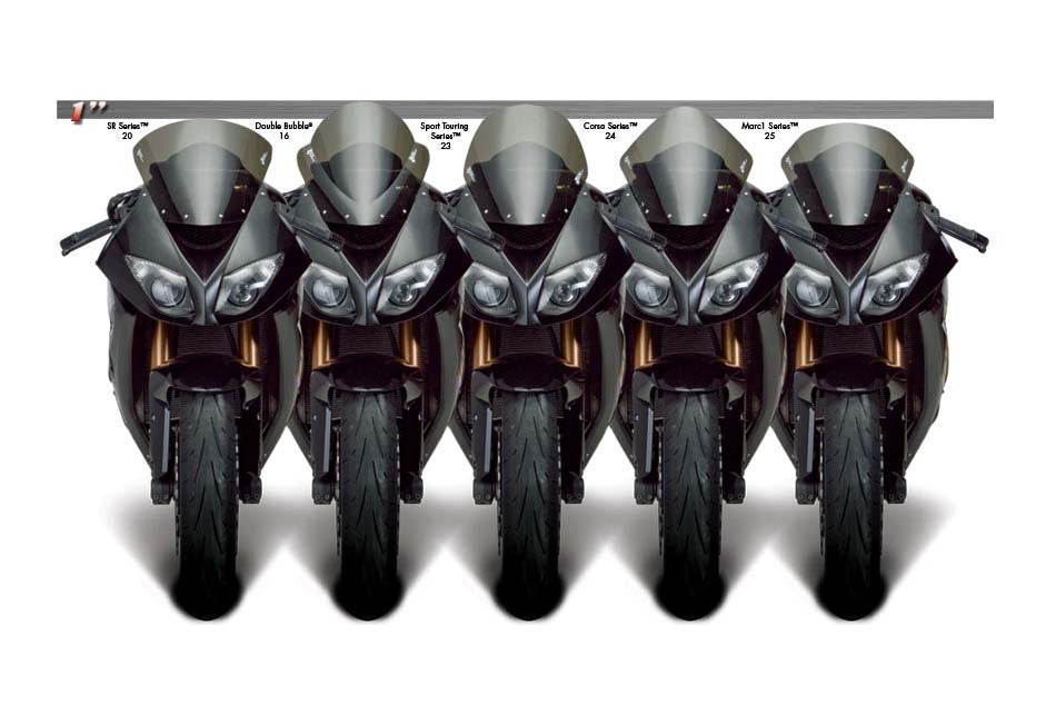 Zero Gravity Windscreen - Kawasaki ZX-6R / ZX636 09-18