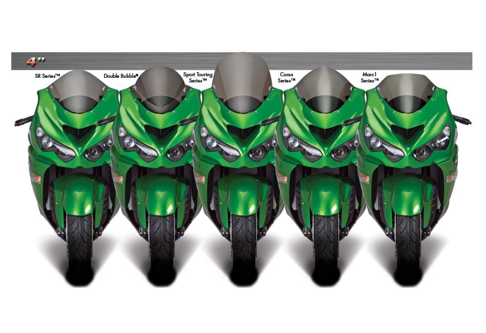 Zero Gravity Windscreen - Kawasaki ZX-14 / ZX-14R 2006-2025