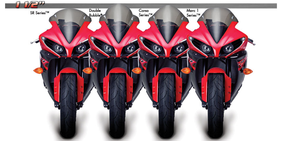 Zero Gravity Windscreen - Yamaha YZF R1 / LE 09-14