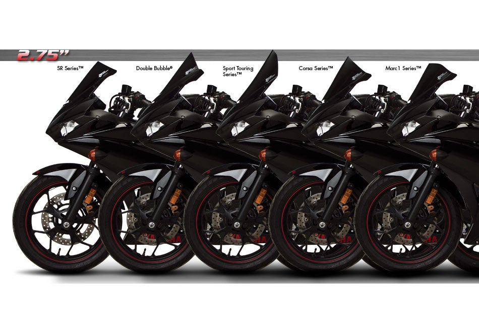 Zero Gravity Windscreen - Yamaha YZF-R3 / R25 15-18
