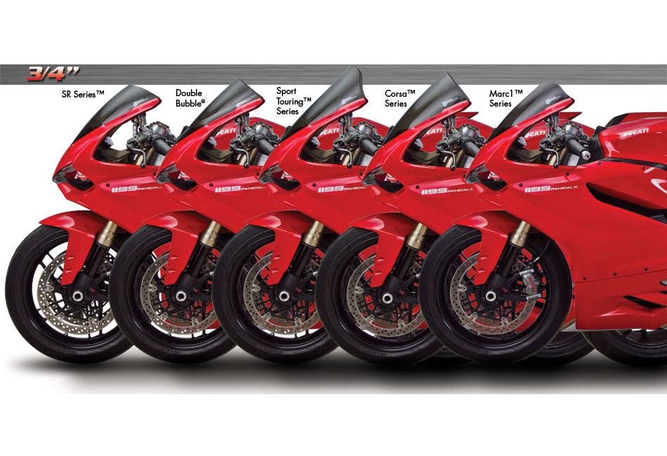 Zero Gravity Windscreen - Ducati 1199 Panigale 12-14