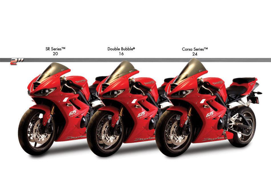 Zero Gravity Windscreen - Triumph Daytona 675 09-12