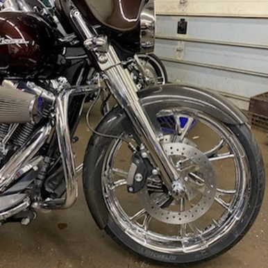 Brock's Performance Carbon Fiber 21" Front Fender H-D Touring Models (14-23)