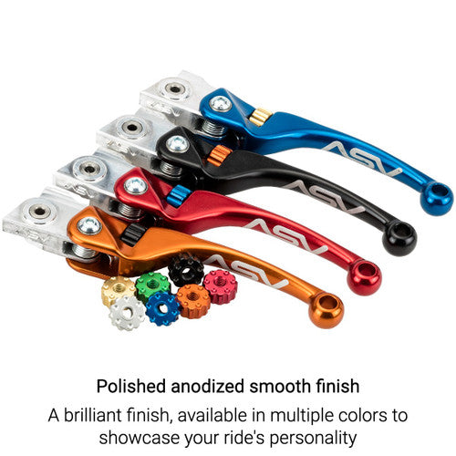 ASV F4 Trials Clutch Lever for Grimeca Master Cylinders # CTF401G