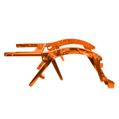 Brock's Performance Vity's Performance Rear Subframe Orange Road Glide (14-24), Street Glide (14-24), Road King (14-24)