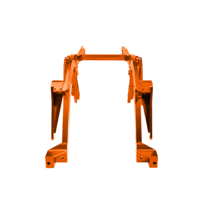 Brock's Performance Vity's Performance Rear Subframe Orange Road Glide (14-24), Street Glide (14-24), Road King (14-24)