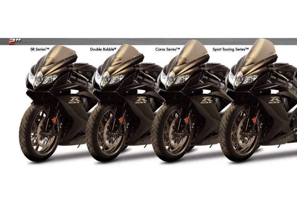 Zero Gravity Windscreen - Suzuki GSXR 750 08-10