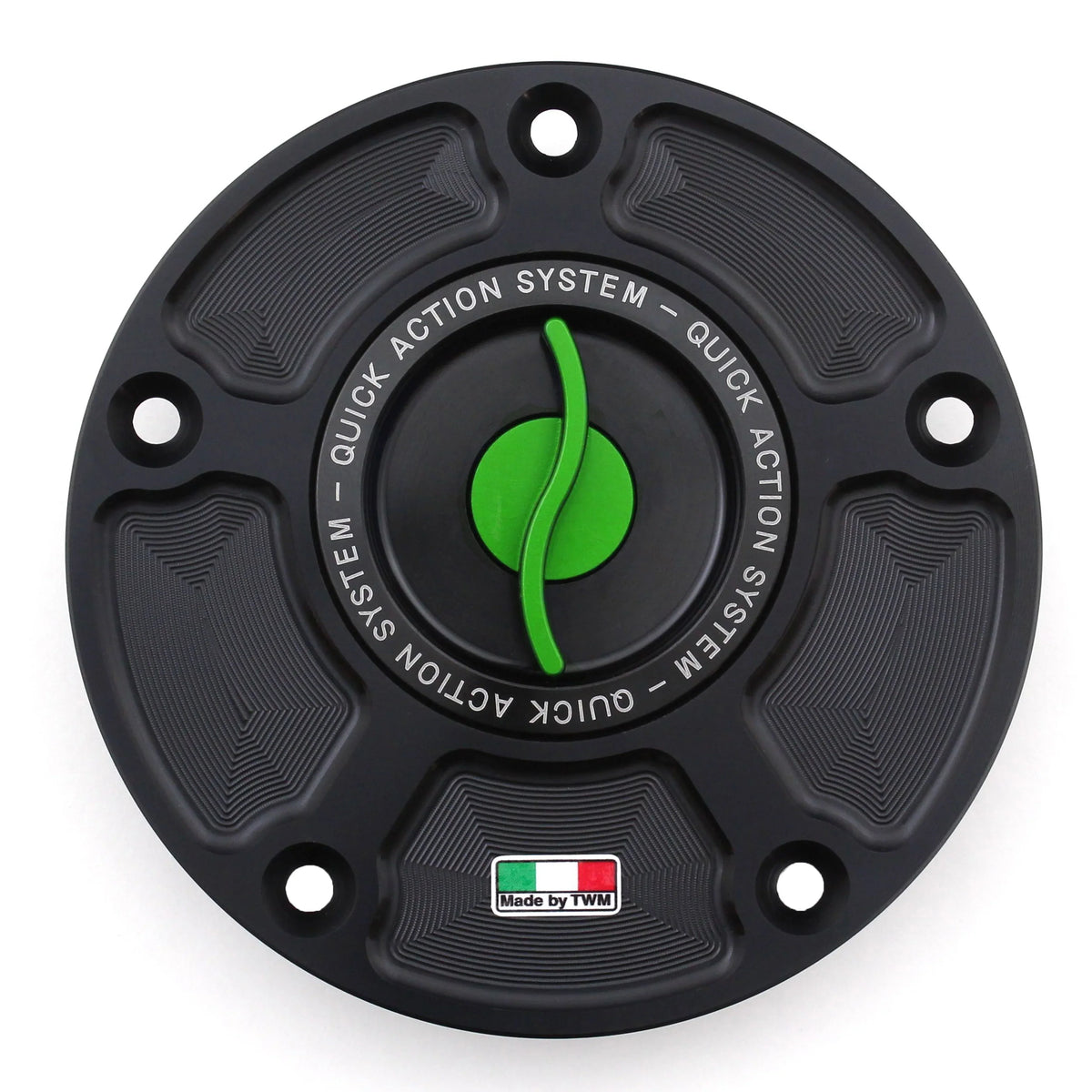 TWM Quick Action CNC Aluminum Gas Cap For Kawasaki - Kawasaki Z750/Z800