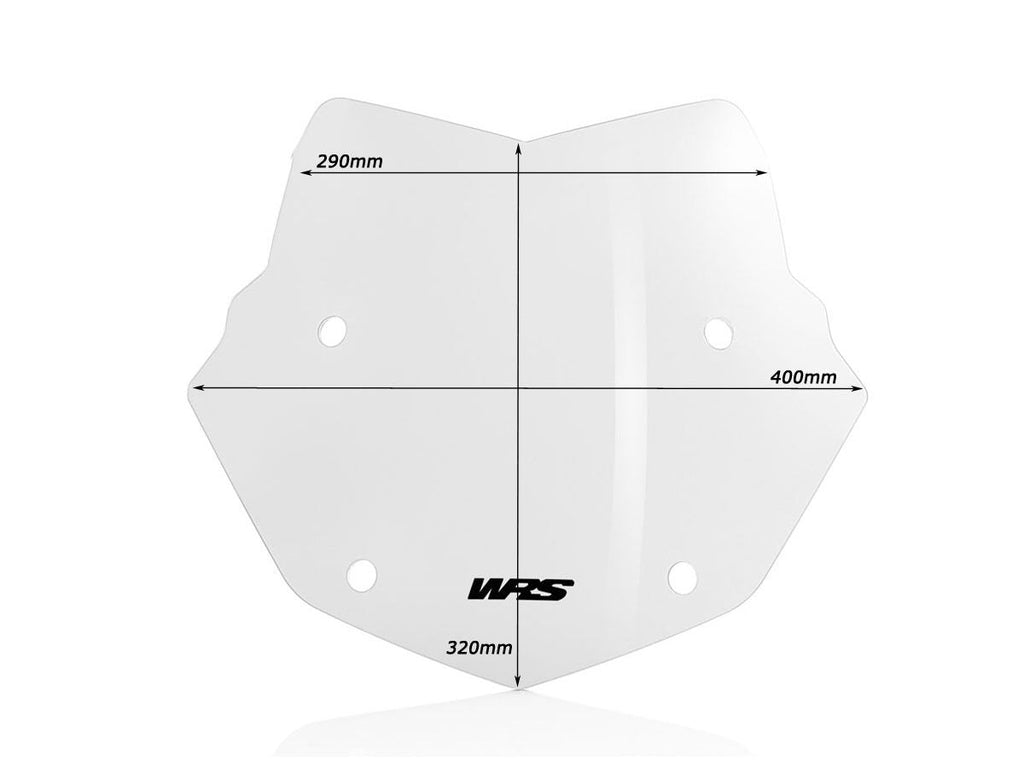 WRS Enduro Windscreen BMW R 1200 GS-ADV 2013-18/R1250GS 2018-23