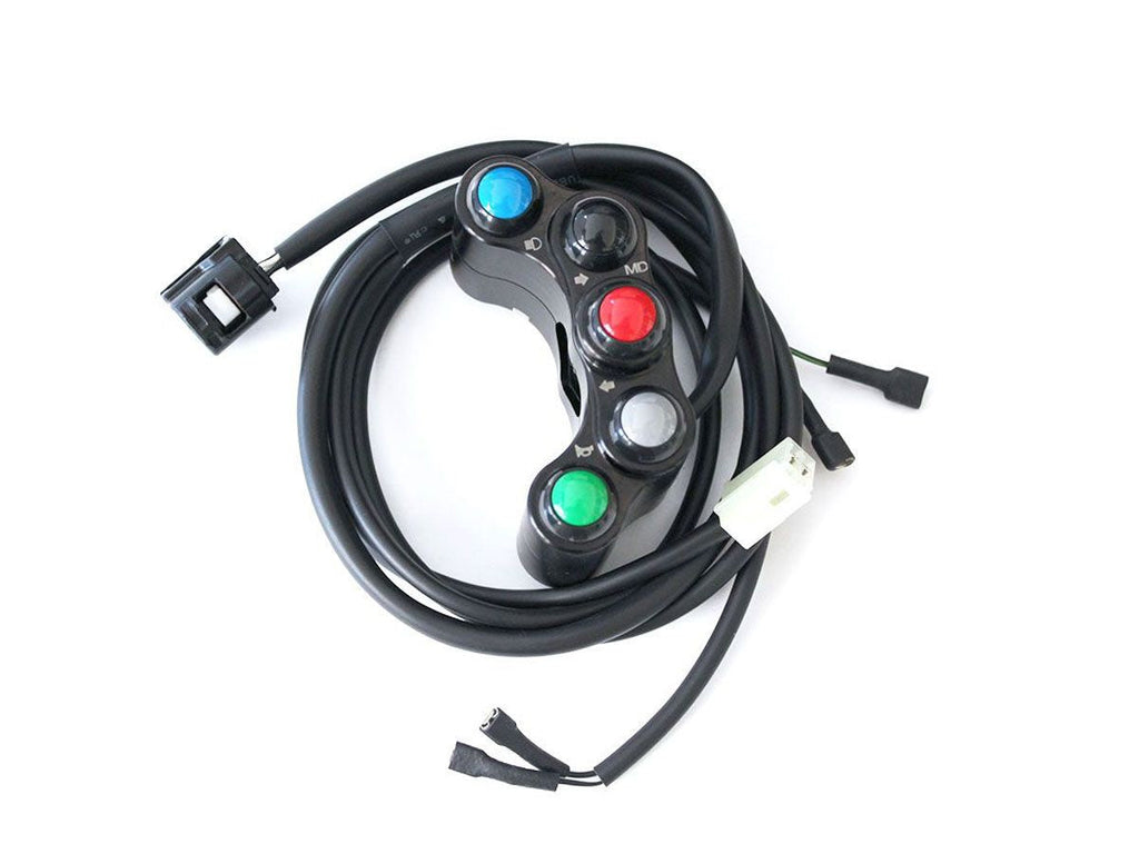WRS 7 Button Left Switch Ducati 848/1098/1198