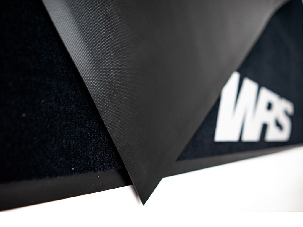 WRS Original WRS Rectangular Motorcycle Carpet With Logo And Italian Flag