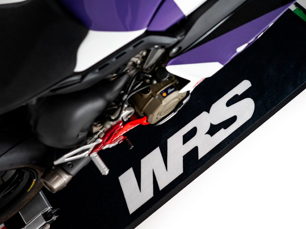 WRS Original WRS Rectangular Motorcycle Carpet With Italian Flag