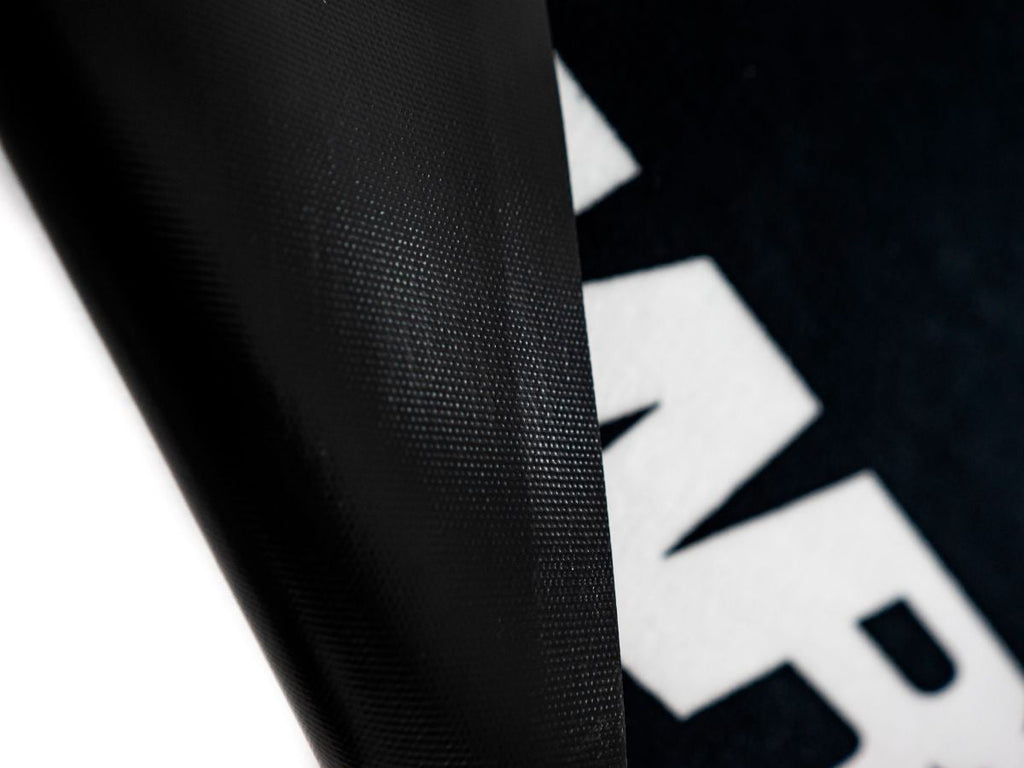 WRS Original WRS Rectangular Motorcycle Carpet With Logo And Yellow Line